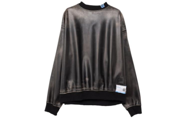 Maison Mihara Yasuhiro Black Graffiti Print Hoodie Long Sleeve J10HD512BLACK