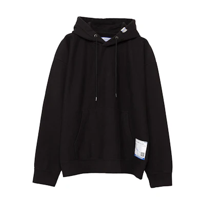 Maison Mihara Yasuhiro Black Reversible Zip-Up Jacket with Logo Collar J12BL042BLACK