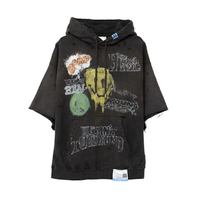 Maison Mihara Yasuhiro Black Solid Color Button-Up Long Sleeve Jacket J09BL041-BLACK