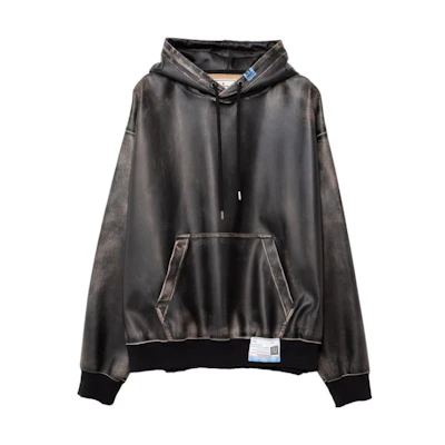 Maison Mihara Yasuhiro Black Solid Color V-Neck Single-Breasted Jacket J10BL021-BLACK