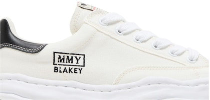 Maison Mihara Yasuhiro Blakey OG Sole Kanvas Rendah 'Putih' A08FW735-WHITE Order Maison Mihara Yasuhiro Blakey OG Sole Kanvas Rendah 'Putih' A08FW735-WHITE