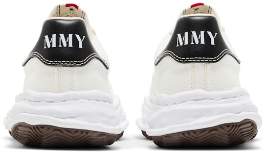 Maison Mihara Yasuhiro Blakey OG 帆布低帮鞋 '白色' A08FW735-WHITE Details for Maison Mihara Yasuhiro Blakey OG 帆布低帮鞋 '白色' A08FW735-WHITE