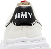 Maison Mihara Yasuhiro Blakey OG Sole Kanvas Rendah 'Putih' A08FW735-WHITE Sizing Maison Mihara Yasuhiro Blakey OG Sole Kanvas Rendah 'Putih' A08FW735-WHITE
