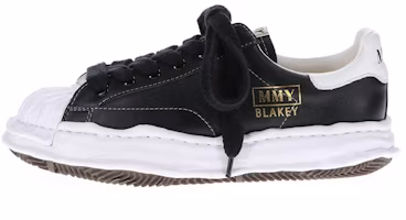 Maison Mihara Yasuhiro Blakey OG Sole Leather Low 'Black White' A06FW702 Maison Mihara Yasuhiro Blakey OG Sole Leather Low 'Black White' A06FW702