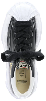 Maison Mihara Yasuhiro Blakey OG Sole Kulit Rendah 'Hitam Putih' A06FW702 Shop Maison Mihara Yasuhiro Blakey OG Sole Kulit Rendah 'Hitam Putih' A06FW702