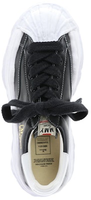 Maison Mihara Yasuhiro Blakey OG Sole Leather Low 'Black White' A06FW702 Shop Maison Mihara Yasuhiro Blakey OG Sole Leather Low 'Black White' A06FW702
