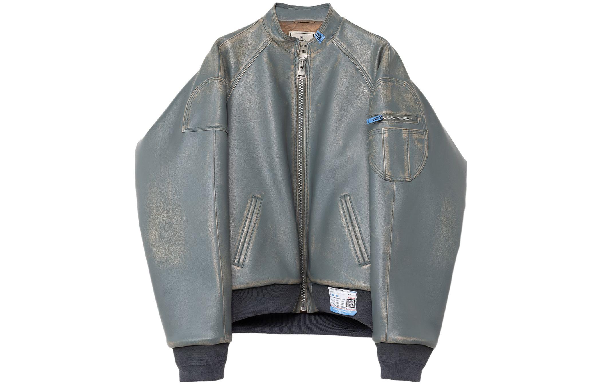 Maison Mihara Yasuhiro Blue Plaid Long-Sleeve Jacket A11SH077BLUE