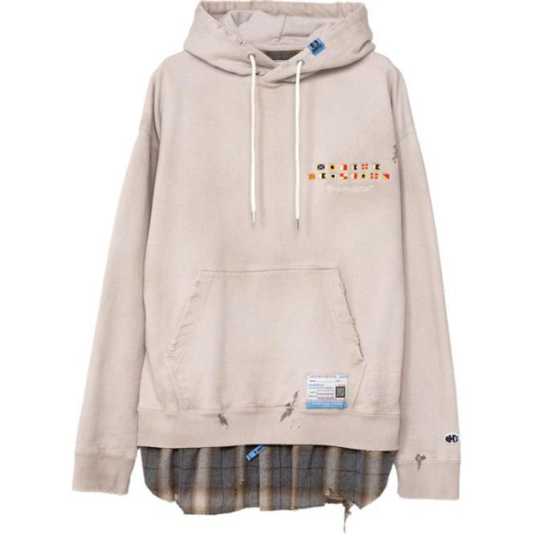 Maison Mihara Yasuhiro Distressed Letter Print Loose Jacket Men’s Black J11BL062-BLACK