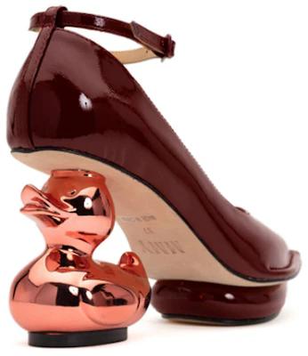 Maison MIHARA YASUHIRO Duck Heel Hijau Wanita B11FW707 8