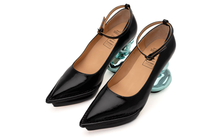 Lookbook Maison MIHARA YASUHIRO Duck Heel Hijau Wanita B11FW707
