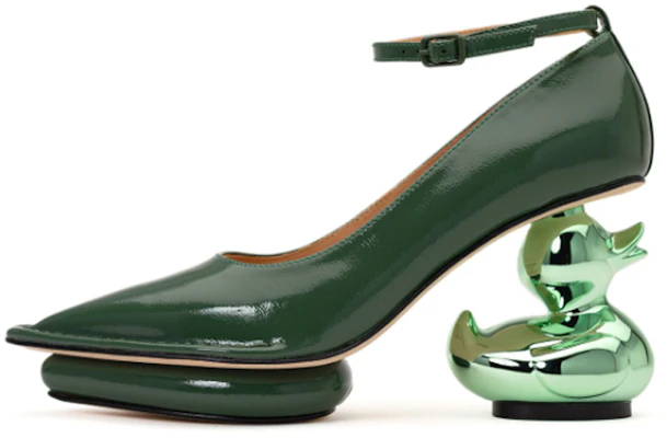 Maison MIHARA YASUHIRO Duck Heel Hijau Wanita B11FW707 Purchase Maison MIHARA YASUHIRO Duck Heel Hijau Wanita B11FW707