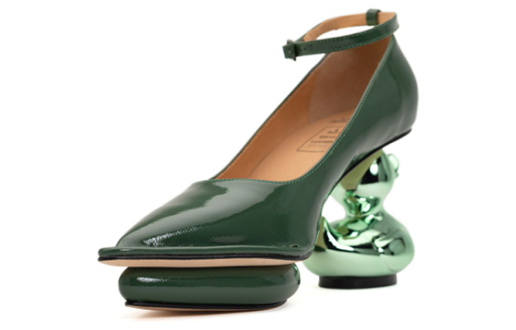 Details for Maison MIHARA YASUHIRO Duck Heel Hijau Wanita B11FW707