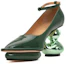 Details for Maison MIHARA YASUHIRO Duck Heel Hijau Wanita B11FW707