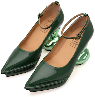 Maison MIHARA YASUHIRO Duck Heel Hijau Wanita B11FW707 Sizing Maison MIHARA YASUHIRO Duck Heel Hijau Wanita B11FW707