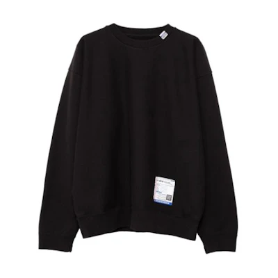 Maison Mihara Yasuhiro FW23 Black Letter Logo Oversized Hoodie Men A10HD561-BLACK