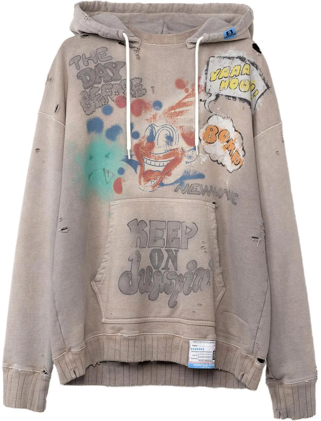 maison-mihara-yasuhiro-fw-23-smiley-logo-oversized-hoodie-beige-retro-pullover-men-a11-hd-591-beige