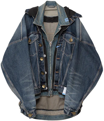 Maison Mihara Yasuhiro FW23拉链领深蓝长袖夹克 A11BL021-INDIGO Buy Maison Mihara Yasuhiro FW23拉链领深蓝长袖夹克 A11BL021-INDIGO