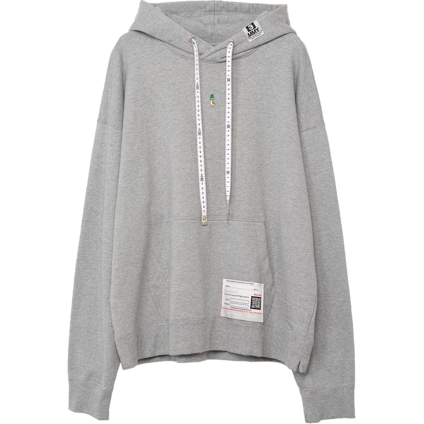 Maison Mihara Yasuhiro FW24 Animal Embroidery Crewneck Sweatshirt White Mens A13PO652-WHITE