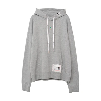 Maison Mihara Yasuhiro FW24 Animal Embroidery Crewneck Sweatshirt White Mens A13PO652-WHITE