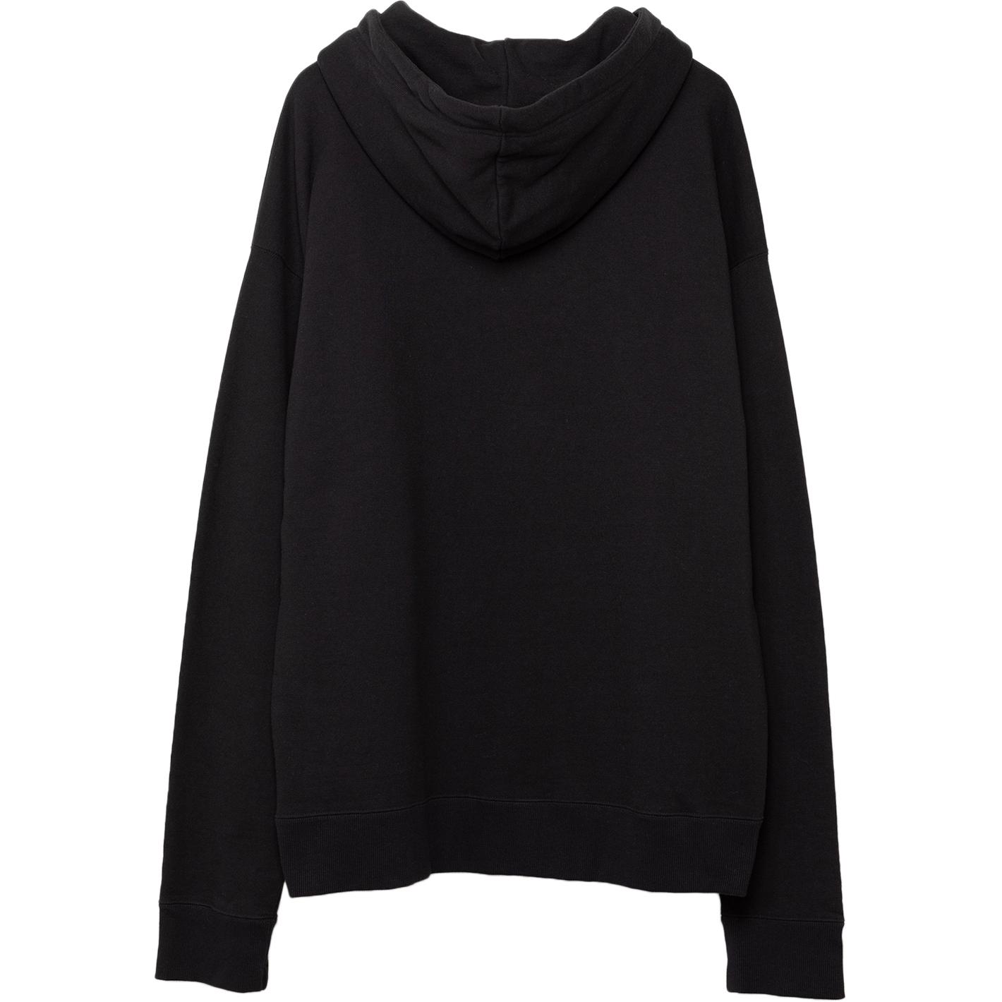 Maison Mihara Yasuhiro FW24 Animal Embroidered Hoodie Black Casual Wear A13HD651-BLACK 圖 3