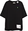 Buy Maison Mihara Yasuhiro FW24 動物刺繡黑色休閒圓領男士T恤 A13TS631-BLACK