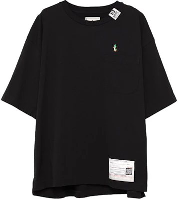 Maison Mihara Yasuhiro FW24 動物刺繡黑色休閒圓領男士T恤 A13TS631-BLACK Order Maison Mihara Yasuhiro FW24 動物刺繡黑色休閒圓領男士T恤 A13TS631-BLACK