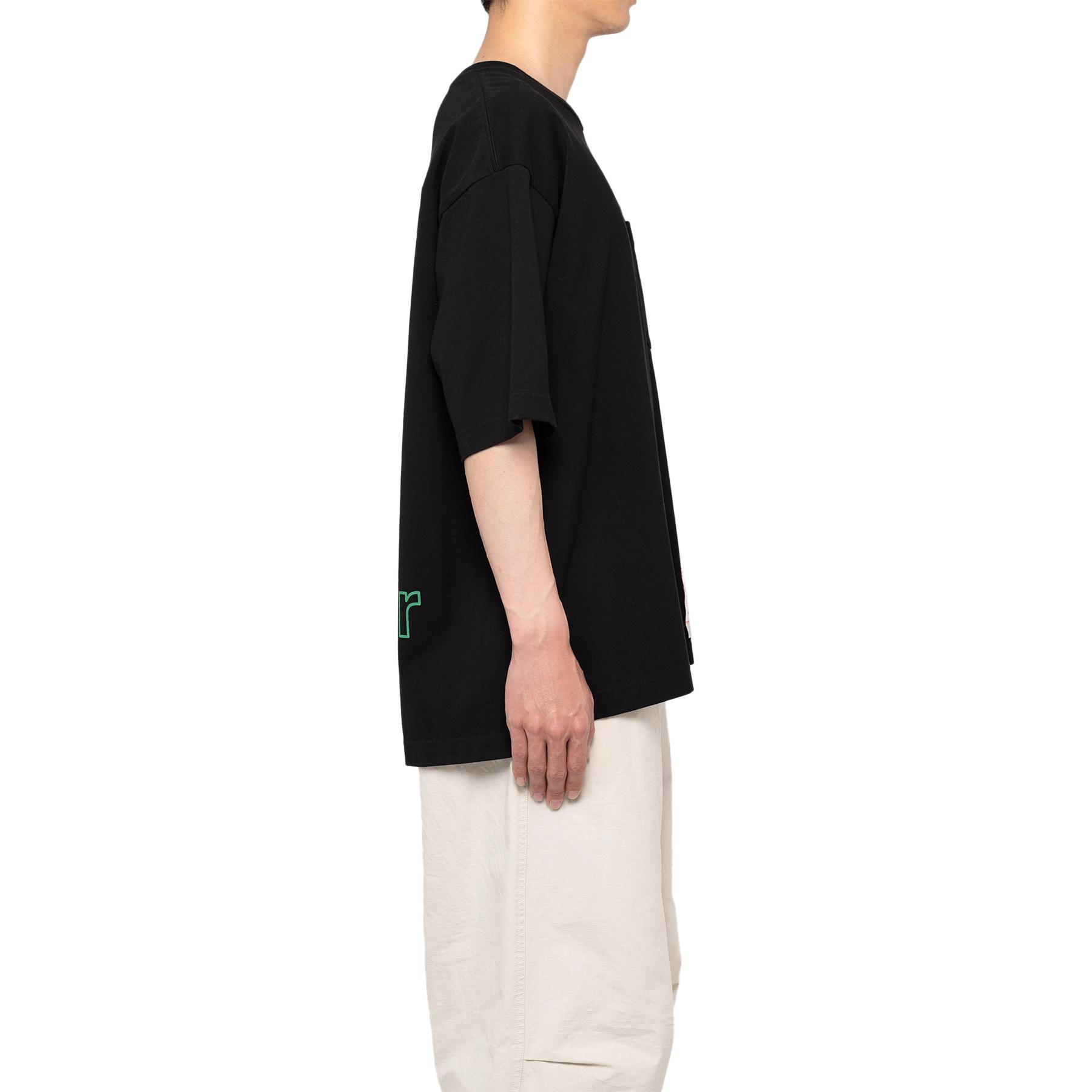 Maison Mihara Yasuhiro FW24 Animal Embroidery Black Casual Crewneck T-Shirt Men’s. A13TS631-BLACK 圖 7