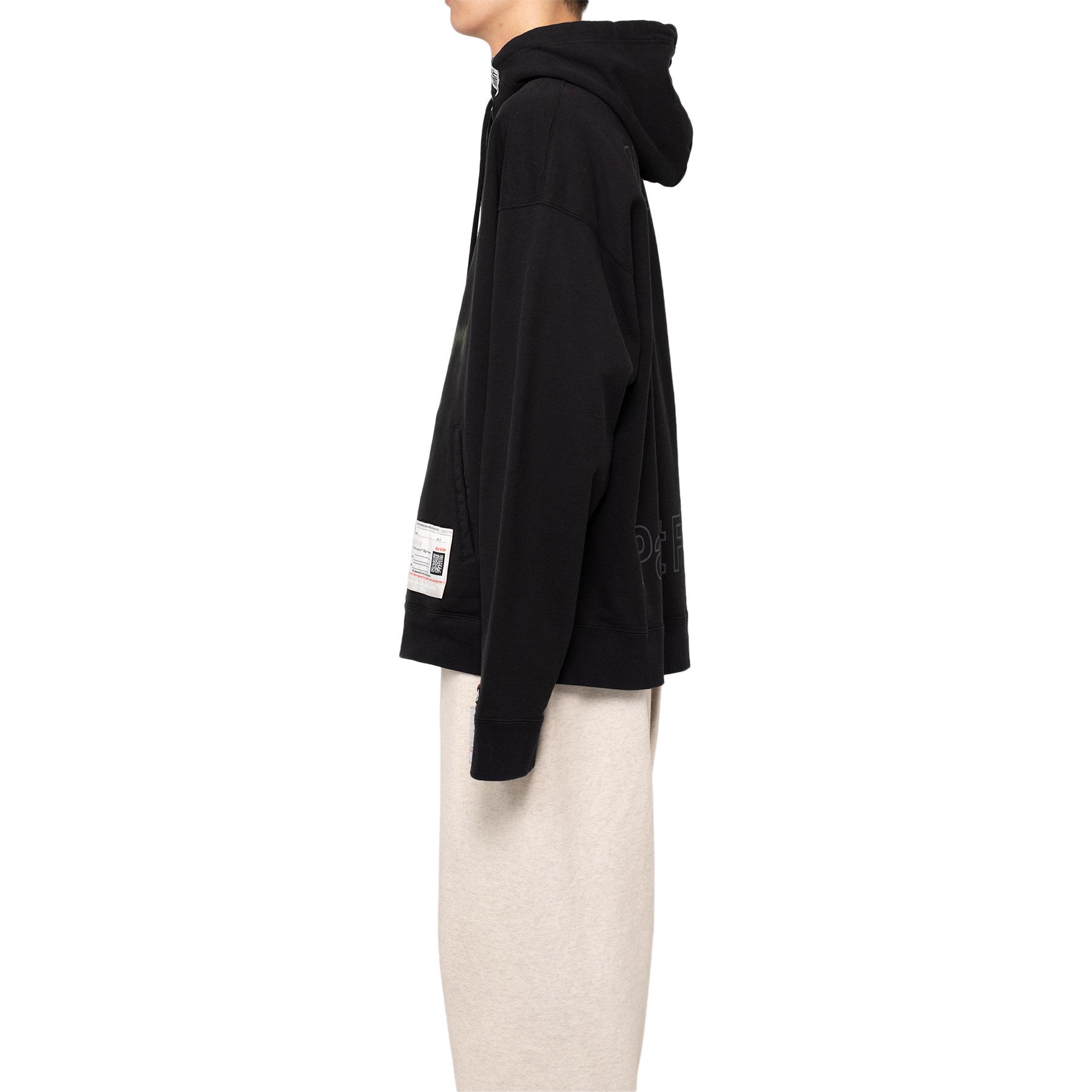 Maison Mihara Yasuhiro FW24 Cartoon Print Black Hoodie  Casual Long Sleeve A13HD661-BLACK 圖 6