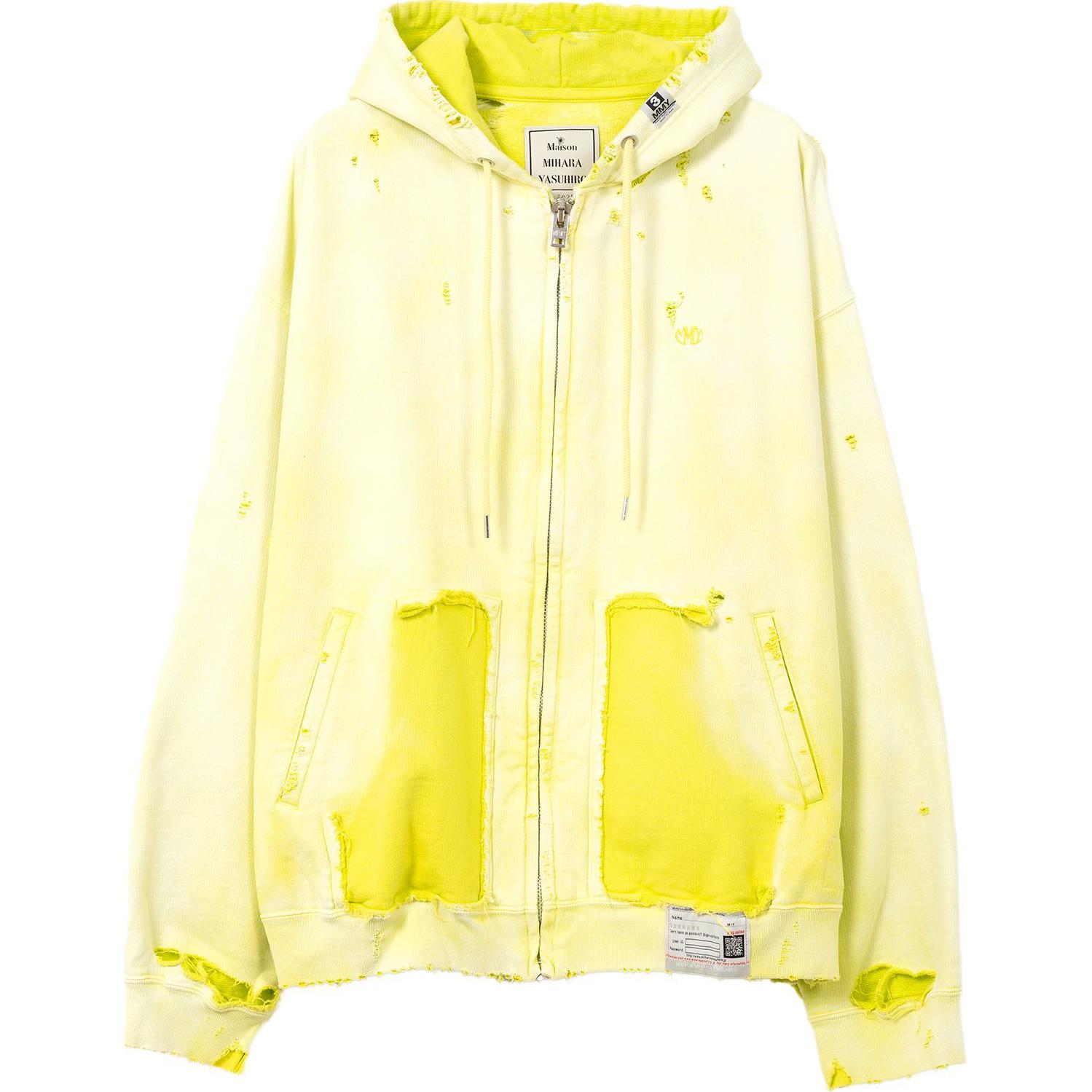 Maison Mihara Yasuhiro FW24 Grey Alphabet Animal Print Crewneck Sweatshirt Men A13PO662-GRAY