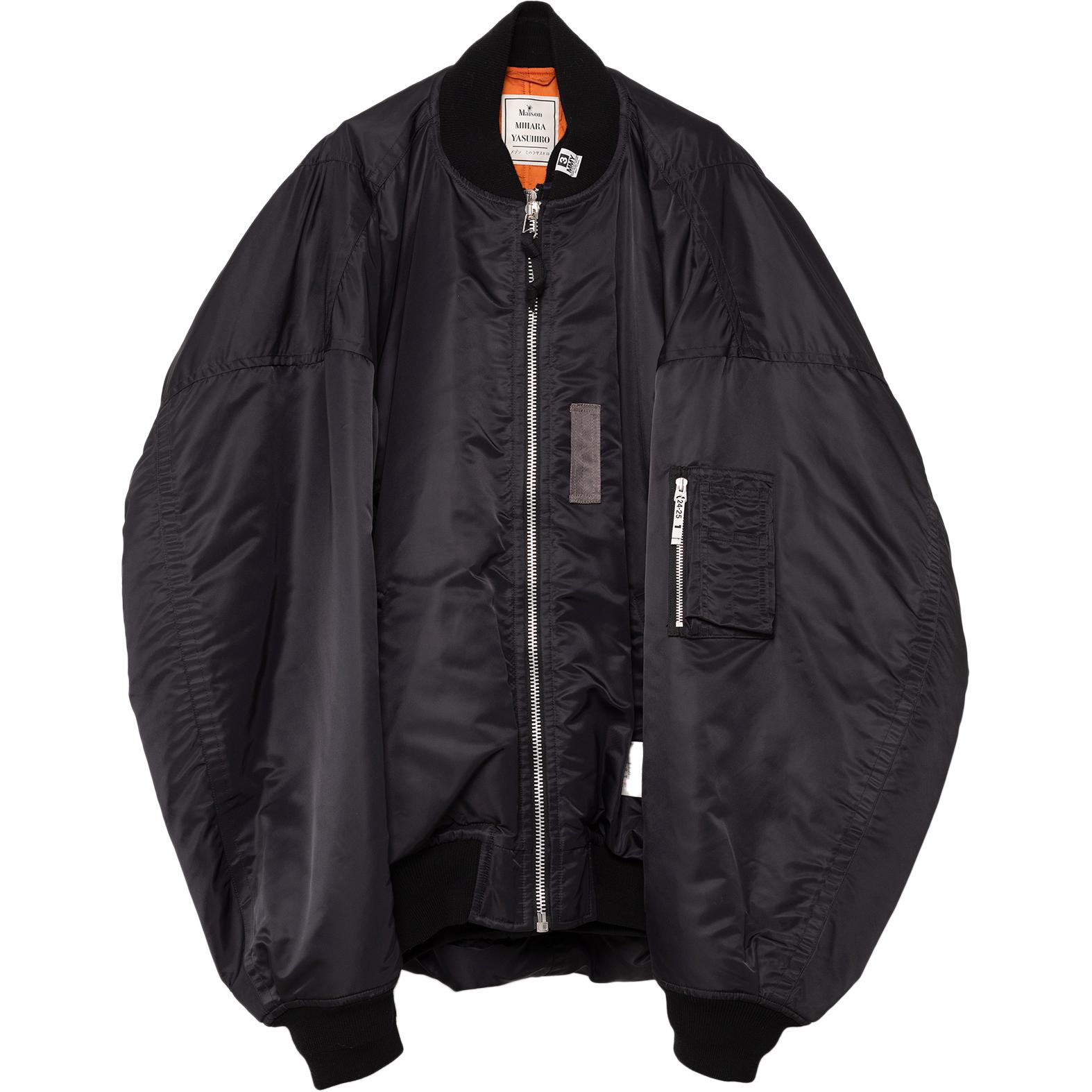 Maison Mihara Yasuhiro FW24 Letter Animal Print Crewneck Black Sweatshirt A13PO662-BLACK