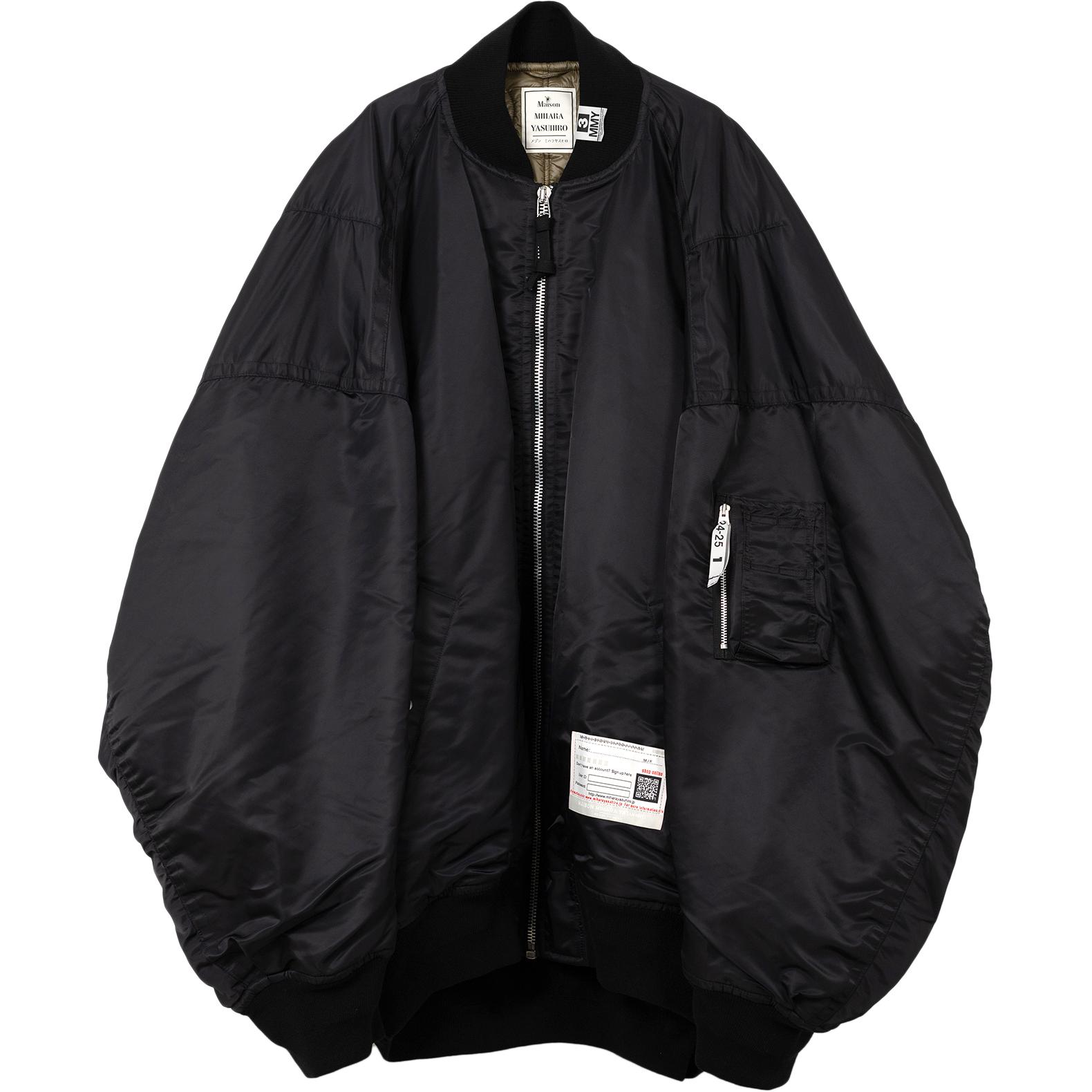 Maison Mihara Yasuhiro FW24 Oversized Casual Button Jacket Men’s Ivory Beige A13JK031-IVORY