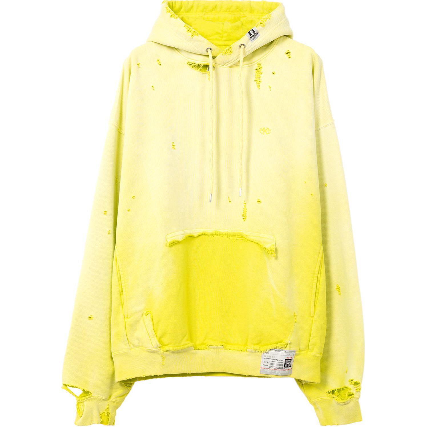 Maison Mihara Yasuhiro FW24 Retro Graphic Zip Hoodie Men’s Black J13PK721-BLACK