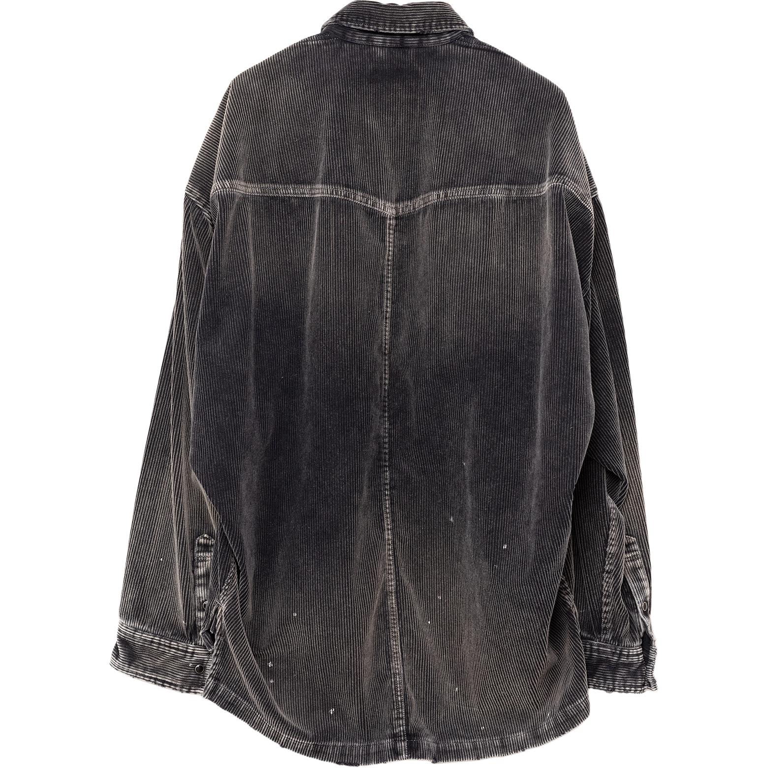 Maison Mihara Yasuhiro FW24 Retro Pocket Long Sleeve Shirt Men’s Black A13SH086-BLACK 圖 3