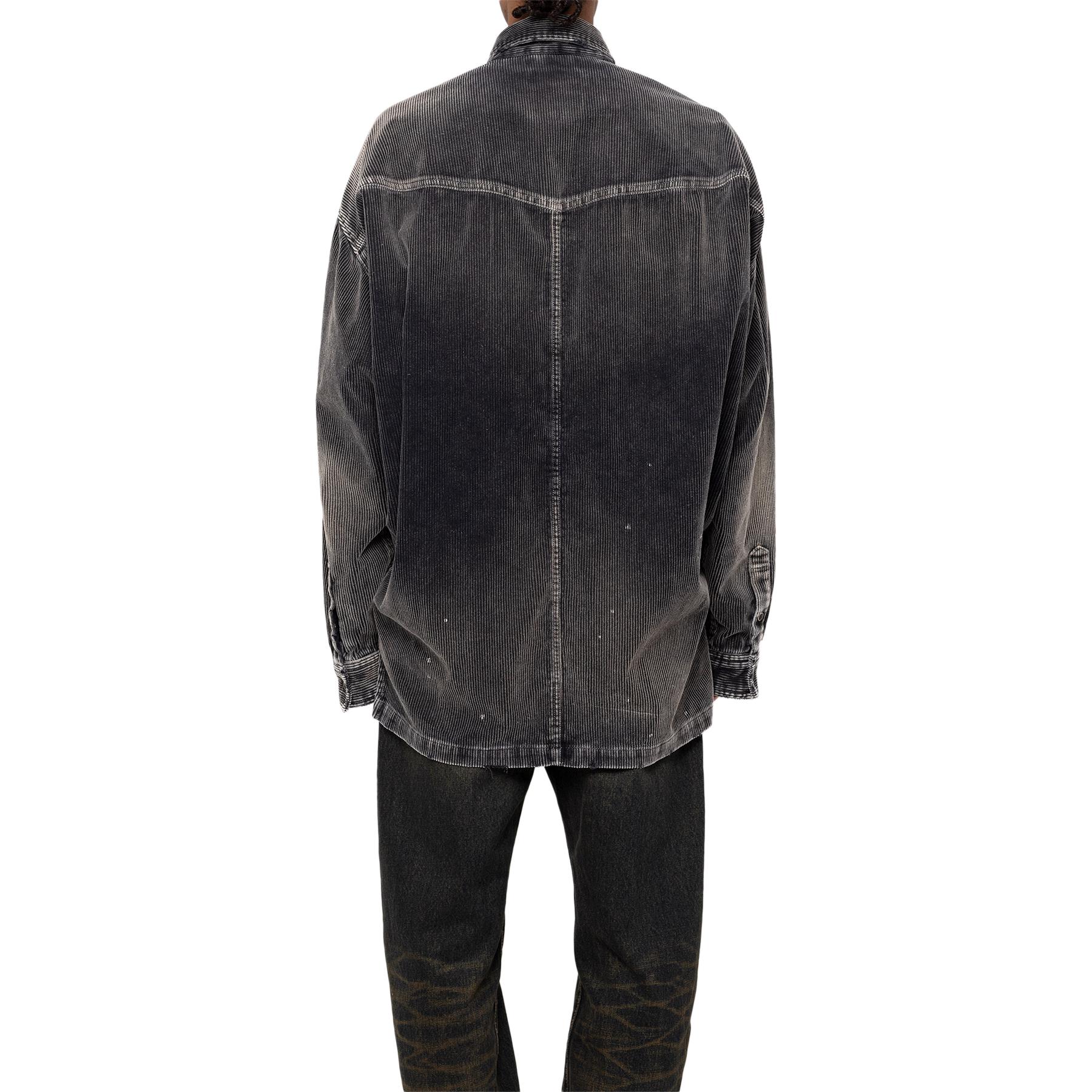 Maison Mihara Yasuhiro FW24 Retro Pocket Long Sleeve Shirt Men’s Black A13SH086-BLACK 圖 5