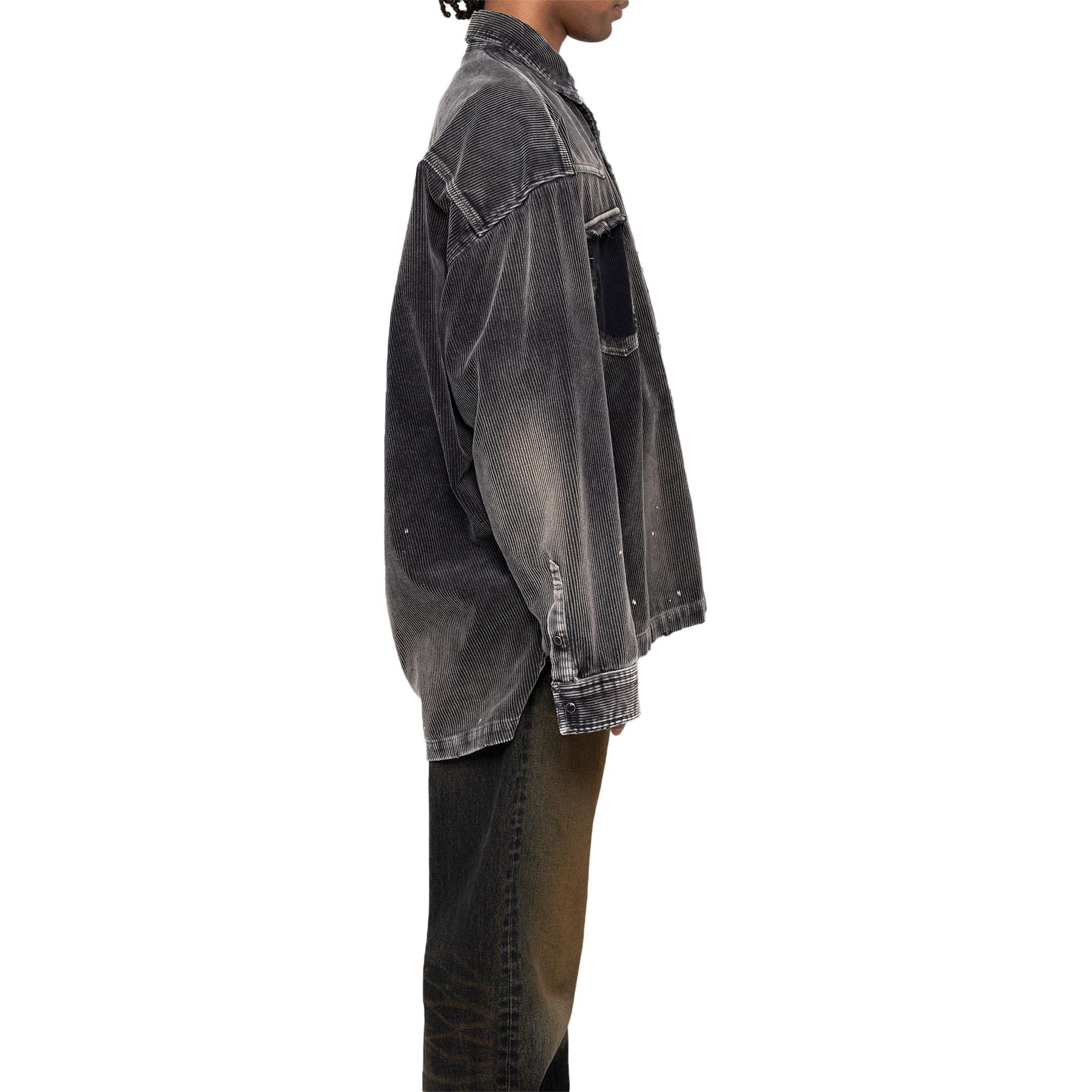 Maison Mihara Yasuhiro FW24 Retro Pocket Long Sleeve Shirt Men’s Black A13SH086-BLACK 圖 6