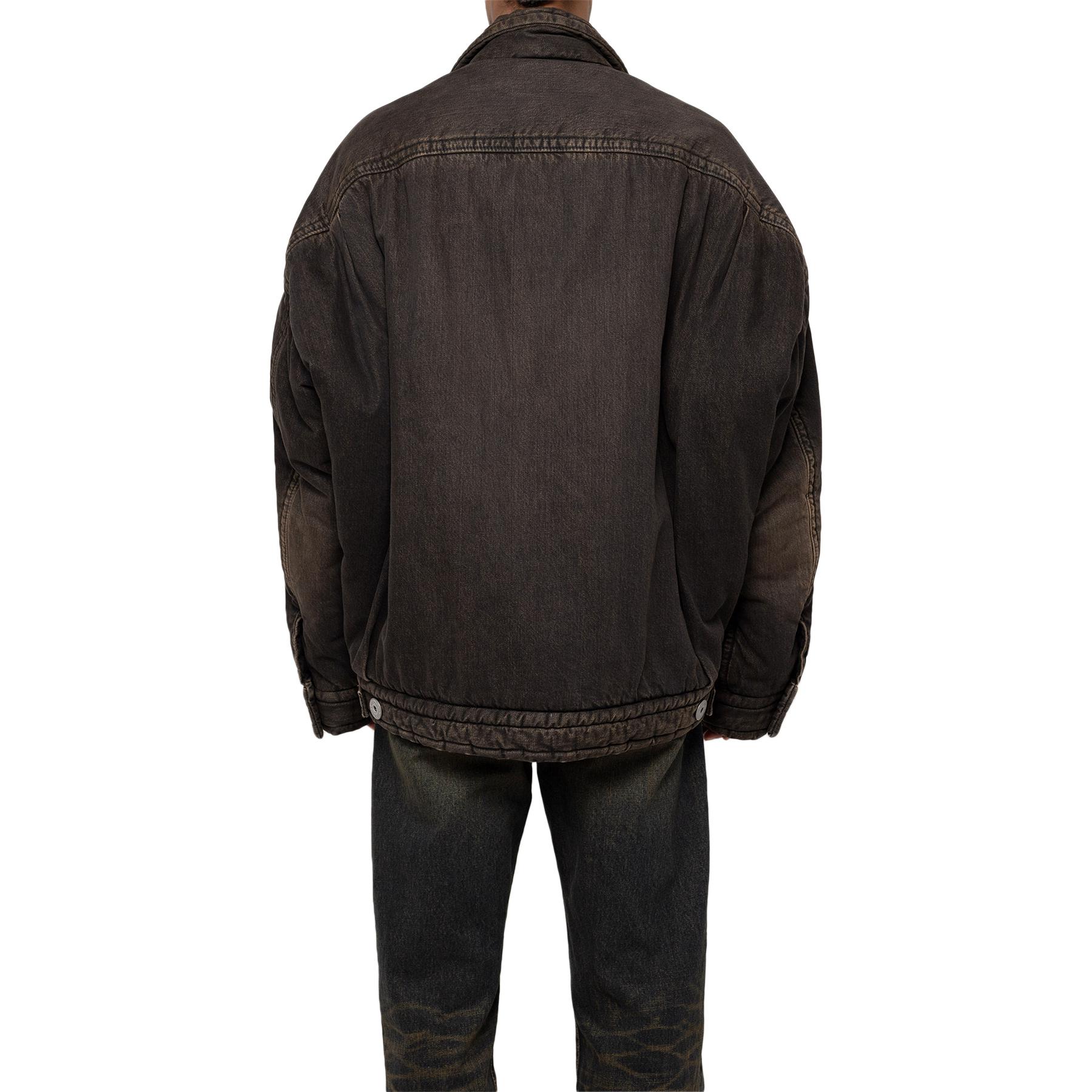 Maison Mihara Yasuhiro FW24 Vintage Distressed Button-Up Jacket Black A13BL026-BLACK 圖 5