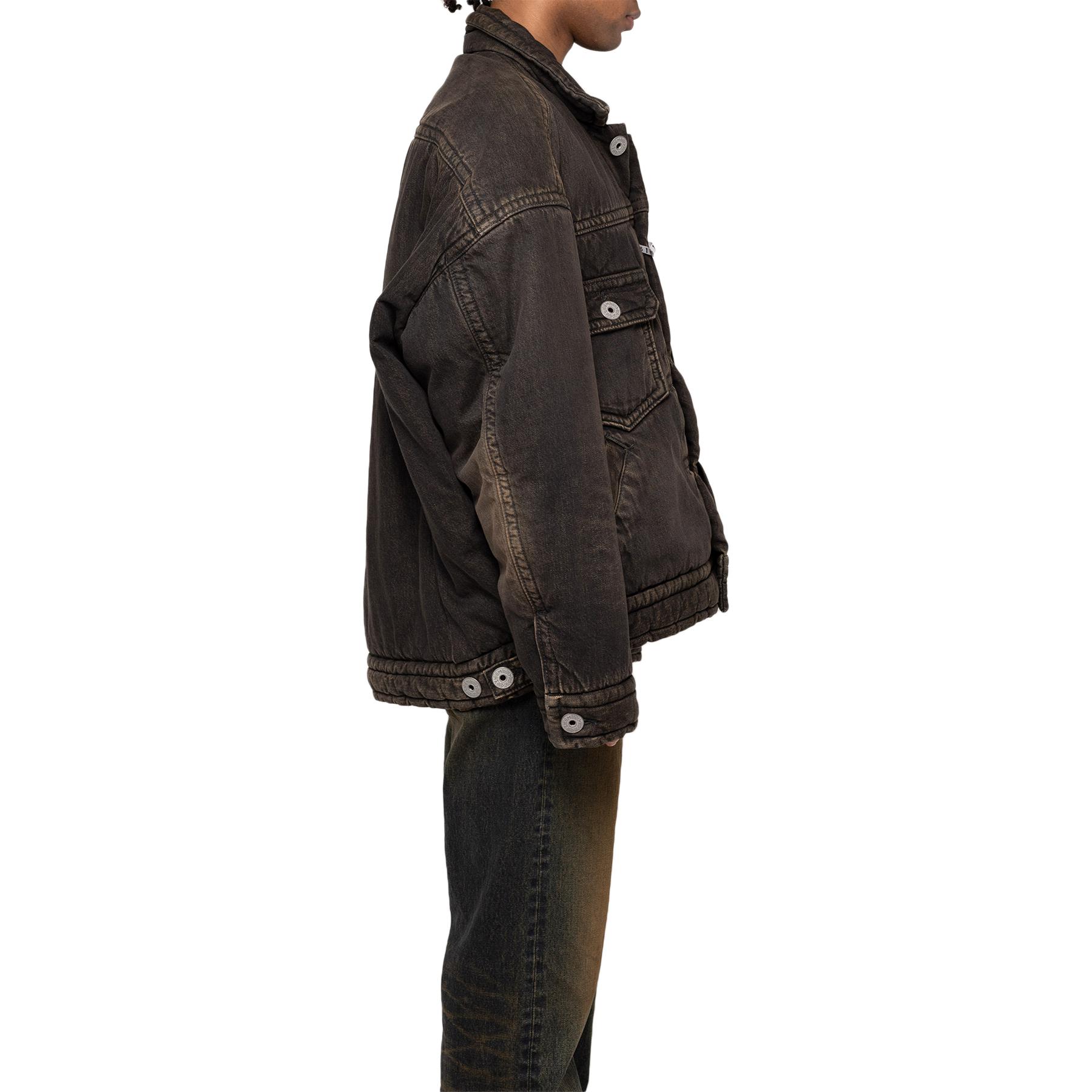 Maison Mihara Yasuhiro FW24 Vintage Distressed Button-Up Jacket Black A13BL026-BLACK 圖 6