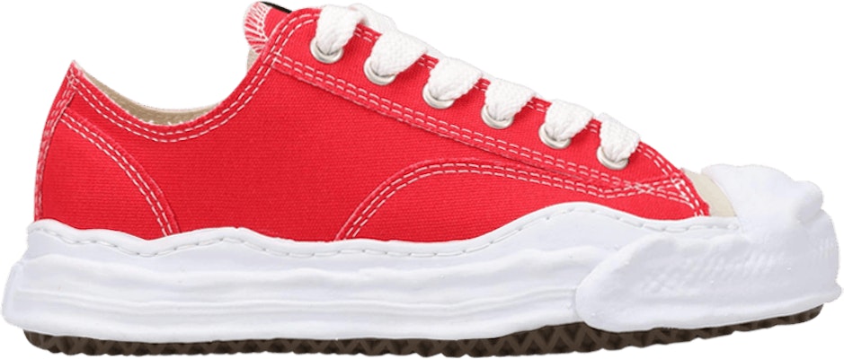 メゾンミハラヤスヒロ ハンク OG ソール キャンバス ロー『レッド』 A05FW702-RED Buy メゾンミハラヤスヒロ ハンク OG ソール キャンバス ロー『レッド』 A05FW702-RED