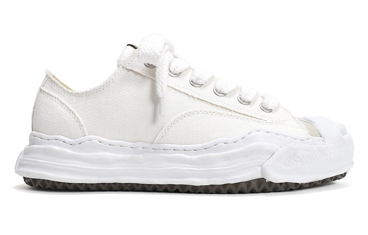 Maison Mihara Yasuhiro Hank OG Sole Canvas Low 'White' A05FW702-WHT