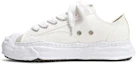 Lookbook Maison Mihara Yasuhiro Hank OG Sole Kanvas Rendah 'Putih' A05FW702-WHITE