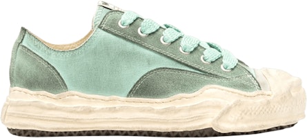 Maison Mihara Yasuhiro Hank OG Sole Mixed Material Low 'Green' A10FW715-GRN Maison Mihara Yasuhiro Hank OG Sole Mixed Material Low 'Green' A10FW715-GRN