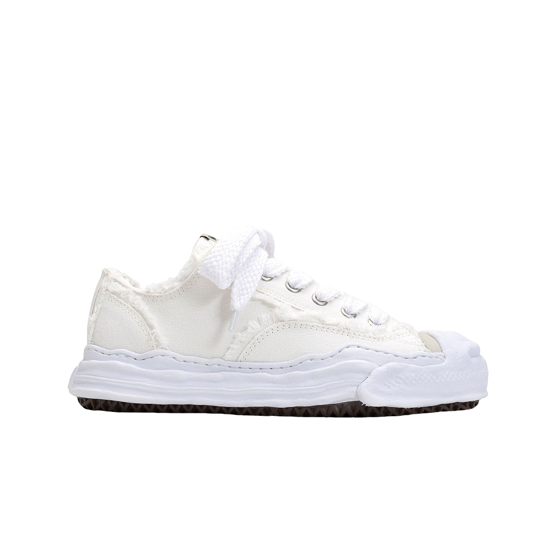 Buy ミハラヤスヒロ メゾン キャンバス スニーカー 白 A10FW714-WHITE
