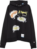 Maison Mihara Yasuhiro Letter Graphic Print Sweatshirt Black () A11HD712-BLACK Maison Mihara Yasuhiro Letter Graphic Print Sweatshirt Black () A11HD712-BLACK