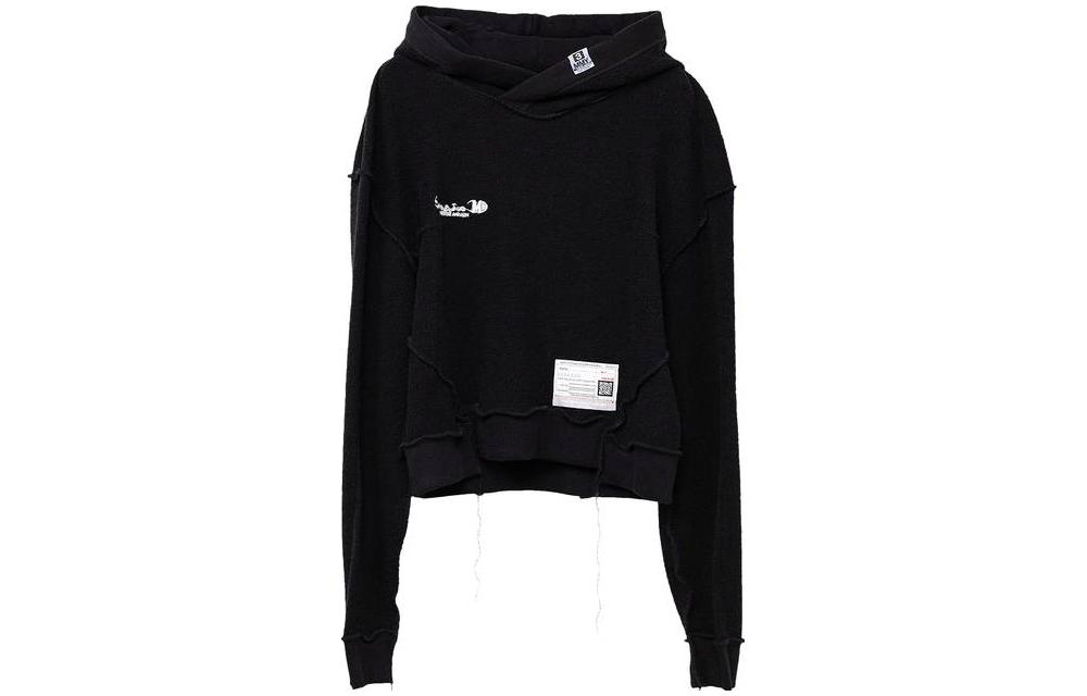 Maison Mihara Yasuhiro Letter Print Hoodie Unisex White A10HD581-WHITE