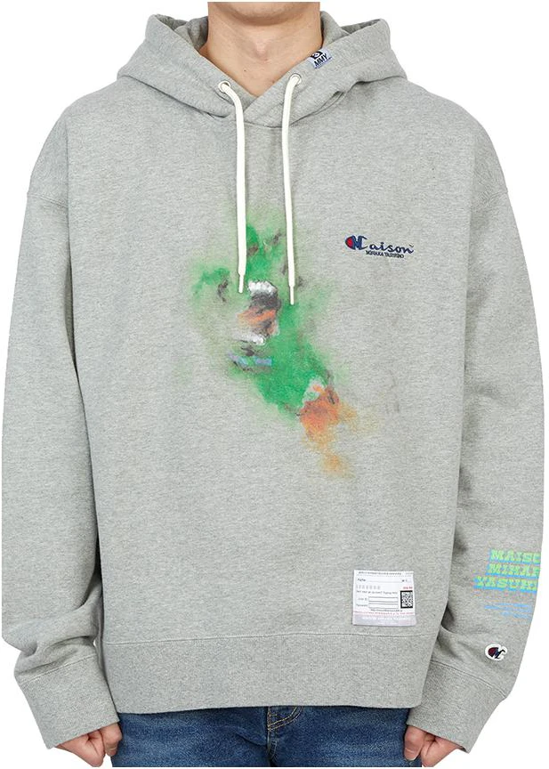 maison-mihara-yasuhiro-letter-print-loose-fit-hoodie-gray-a10-hd-722-gray