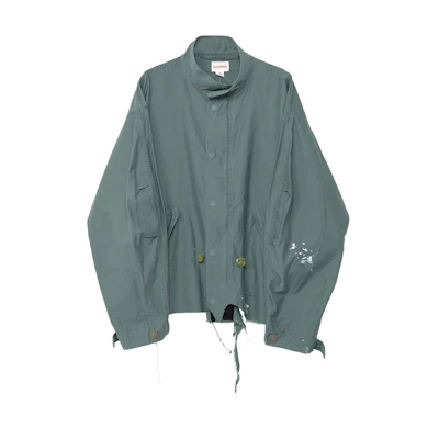 Maison Mihara Yasuhiro Loose-Fit Zip Jacket Khaki Color A11BL052-KHAKI