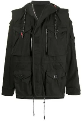 Maison Mihara Yasuhiro 黑色休閒連帽長袖外套 A06BL062Black A06BL062BLACK Buy Maison Mihara Yasuhiro 黑色休閒連帽長袖外套 A06BL062Black A06BL062BLACK
