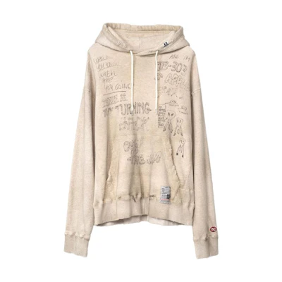 Maison Mihara Yasuhiro Mihara Yasuhiro Dog Print Crewneck Sweatshirt Grey A12PO673-GRAY