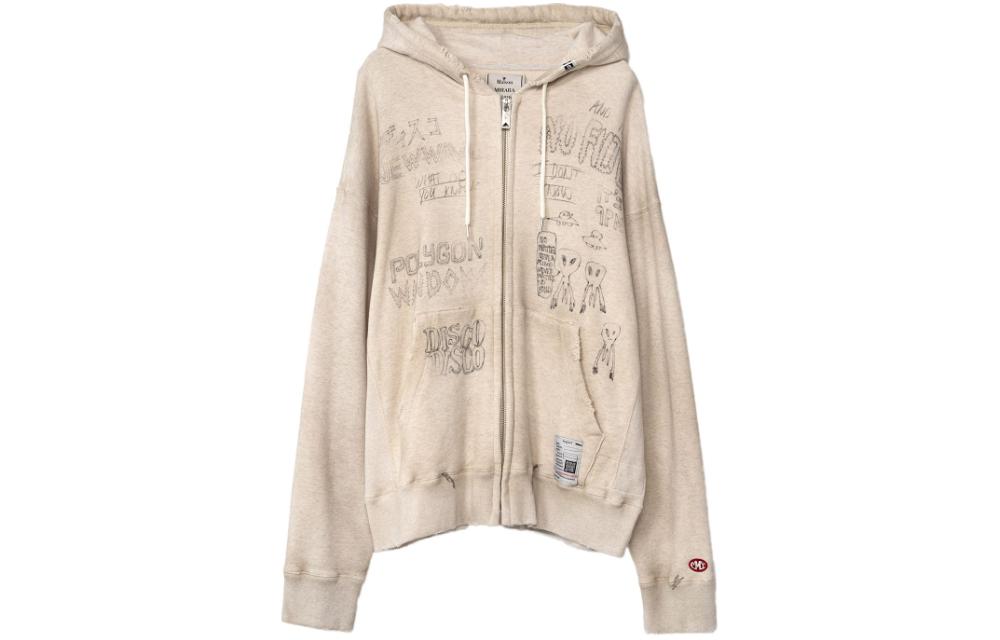 Maison Mihara Yasuhiro Mihara Yasuhiro FW22 Bear Print Oversized Hoodie Black Men’s Long Sleeve A09HD712