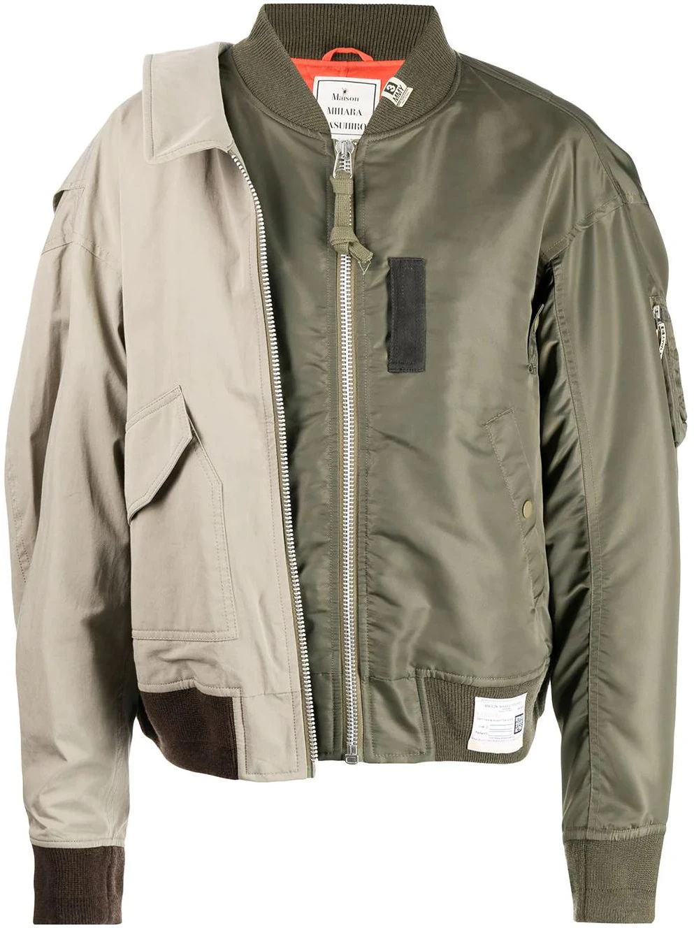 maison-mihara-yasuhiro-mihara-yasuhiro-fw-22-patchwork-zipper-jacket-green-menswear-a08-bl-051